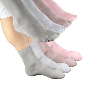8 Pairs of crew socks pastel colours for women size 8-10